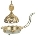 thumbnail image 6 of OFFIGAM European Style Golden Metal Arabian Candle Holder for Bedroom, Study, Home Decor, 6 of 11