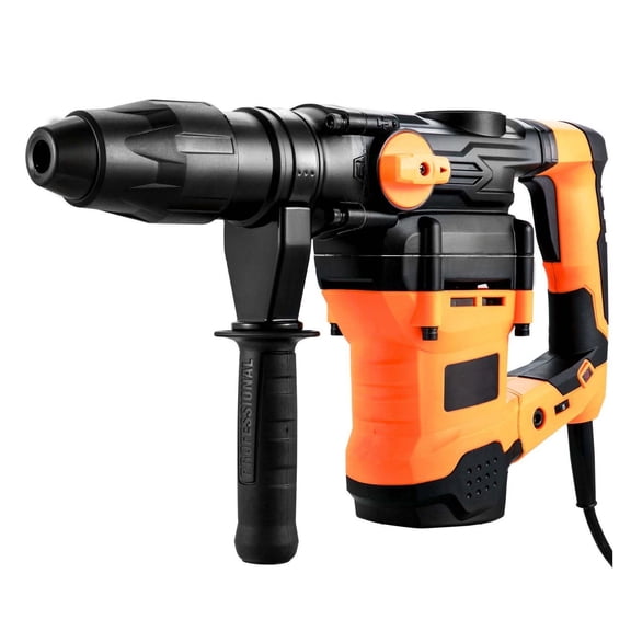 Rotary Hammer Drill Corded, 1-9/16" SDS-MAX, 3 Mode Heavy Duty Power Drill, Chipping Hammer for Concrete, Masonry, Demolition, with Accessories
