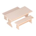 thumbnail image 4 of Domqga 1:12 Dining Table, Dollhouse Dining Table Desks Decorations For Children For Photography Prop For Miniature Dollhouse For Room Box For House Model, 4 of 8