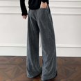 thumbnail image 3 of Men's Pants Men's Clothing Casual Trousers With Crotch Relaxed Fit Soft Twill Fabric Straight Leg Comfortable Pants for Everyday Wear, 3 of 4