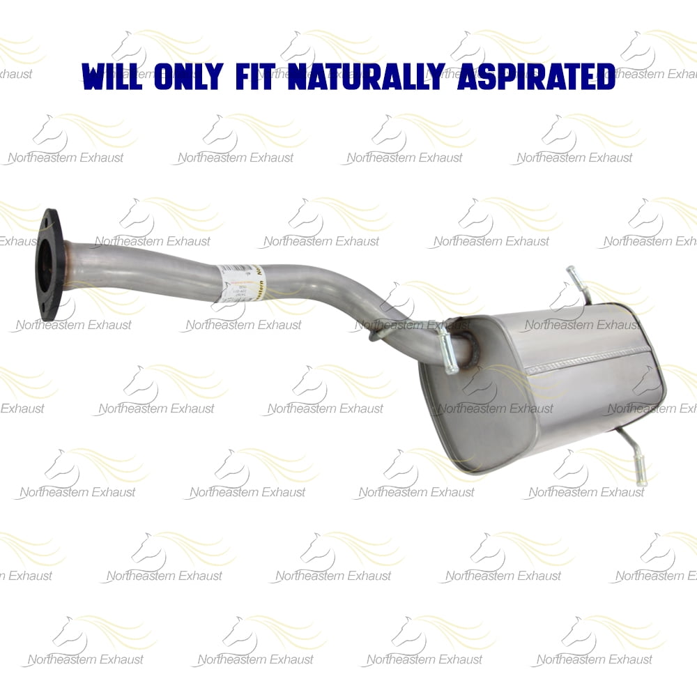 Northeastern Exhaust Stainless Steel Rear Muffler Fits 2006–2008 Subaru Forester 2.5L – Direct Fit