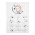 thumbnail image 2 of Calendar, Simple Style Calendar Cloth, Household 2020 For Living Room Bedroom Office Shop Home Background Moon Face Type, 2 of 8