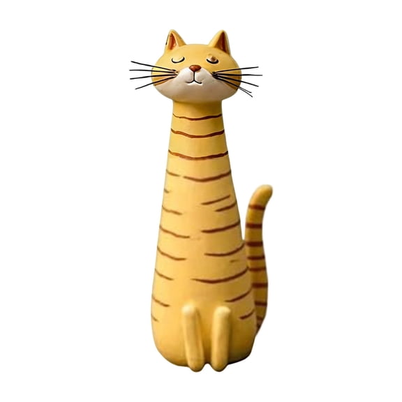 Unique Gift for Cat Lovers Handcrafted Quirky Ceramic Cat Vase