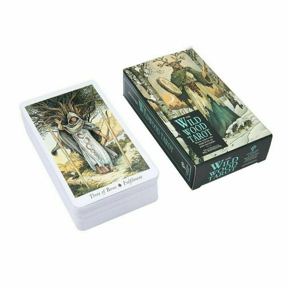 Wild Wood Tarot Cards Beginner Deck Vintage Fortune Telling 78Pcs