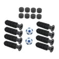thumbnail image 2 of Dualoai 8x Table Football Replacement Handles Table Football Accessories Easy to Install Light Blue Footballs, 2 of 9