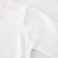 thumbnail image 6 of Kogui Girls Bolero Jackets for Dresses Long Sleeve Bow Knit Cardigan for Girls Dress Party Casual Layering 1T 2T (White,1-2 Years), 6 of 8