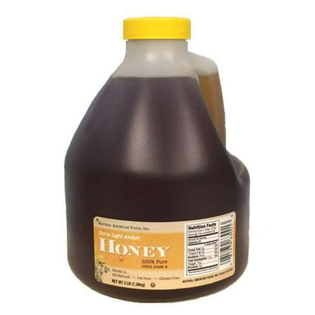 American Honey Whiskey - Natural American Foods 6/3# Ela Honey, 3 Pound (6 Pack)