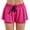 Hot Pink, variant on Staron Women's Spring Summer Casual Sports Tennis Yoga Anti-Peep False Two-Piece Breathable Quick-Dry Athletic Shorts, Gray S