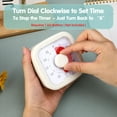 thumbnail image 3 of sixwipe 60 Minute Visual Timer, 9.5cm Classroom Visual Timer with Optional Alert Modes, Silent Magnetic Kitchen Timer with Kickstand, Oversize Visual Countdown Timer for Kids Adults Office Desk, 3 of 7