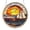 B, variant on DIY Acrylic Sunset Puzzle Suncatcher Window Hanging Ornament, 83 Piece Stained Glass Style Light Catcher Decoration, Double Sided Art For Garden, Pattern D 19x19cm