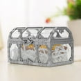 thumbnail image 4 of Ludlz Plastic Treasure Box Candy Gift Jewelry Organizer DIY Trinket Storage Container, 4 of 7