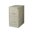 thumbnail image 2 of FILE CABINET VERTICAL 2 DRAWER LETTER SIZE PUTTY POWDER COAT, 2 of 8