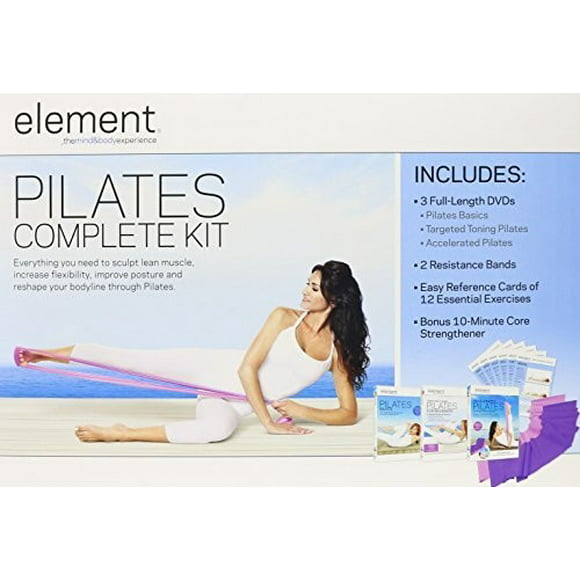Élément, Kit de Pilates Complet [DVD] Objet Surdimensionné Renversé