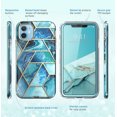thumbnail image 5 of i-Blason Cosmo Series Case for iPhone 12 Mini (2020 Release), Slim Full-Body Stylish Protective iPhone 12 Mini Case with Built-in Screen Protector, Ocean, 5.4", 5 of 6