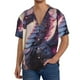 thumbnail image 1 of Fotbe Dragon Camisa Estampada de Manga Corta para Hombre, Casual de Verano, Estilo Playero, Sin Arrugas-Large, 1 of 5