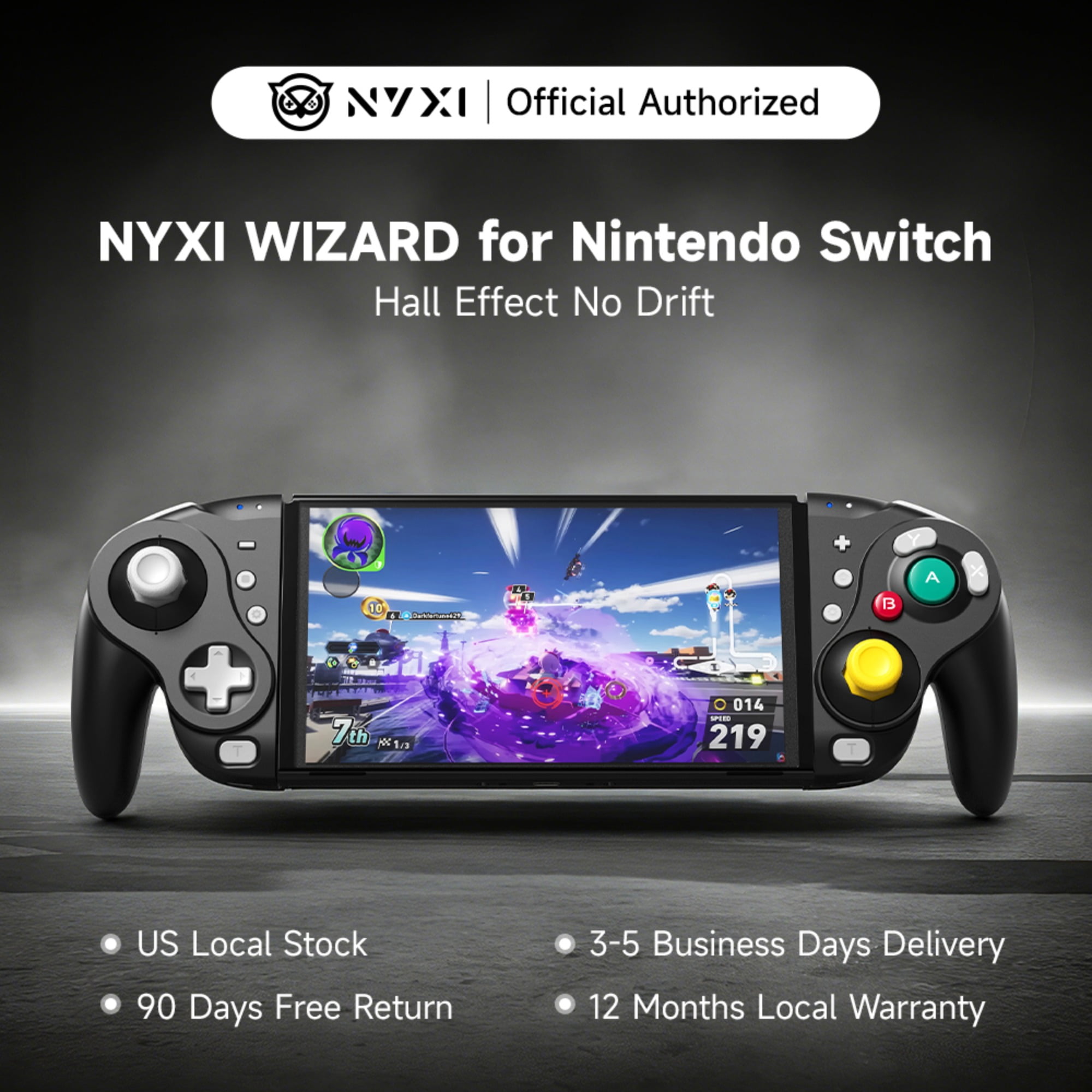 HORI Split Pad Compact Controller Eevee for Nintendo Switch OLED