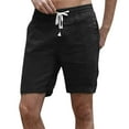 thumbnail image 1 of Mens Shorts Casual Summer Casual Drawstring Ruched Shorts Pant Solid Pocket Shorts, 1 of 8