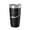 Black, variant on Lake Elkhorn Map Tumbler Travel Mug Insulated Laser Engraved Coffee Cup Maryland 20 oz Red
