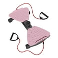 thumbnail image 2 of Tabla Twister para quemar grasa abdominal para mujeres, multifuncional, ajustable, con masajeador de pies. Negro Rosa, 2 of 9