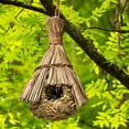 thumbnail image 3 of Nido para Pájaros Likrtyny Casa de Hierba Natural Tejido Al Aire Libre, 3 of 7