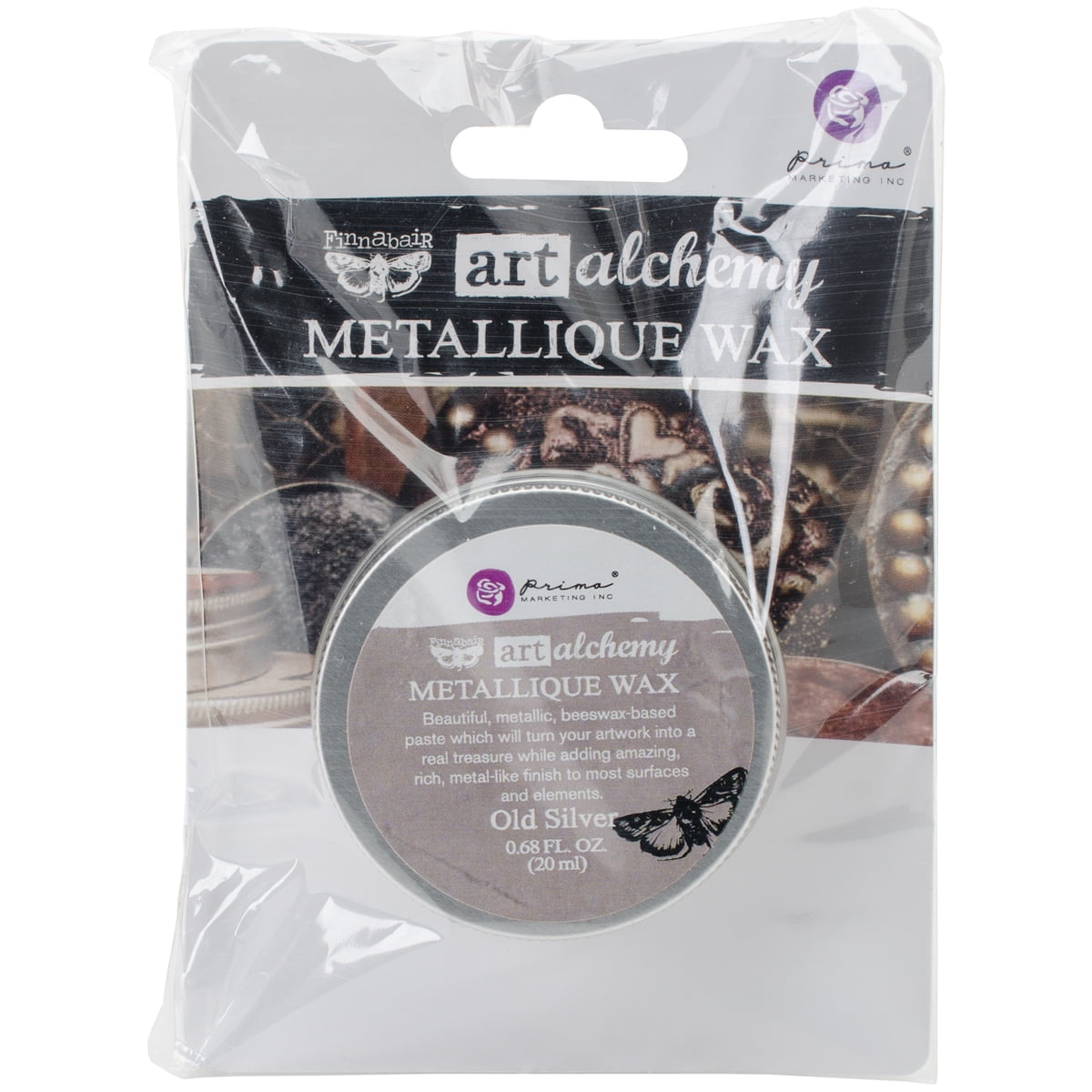 Finnabair Art Alchemy Metallique Wax .68 Fluid Ounce-Heather Hills 3 Pack 