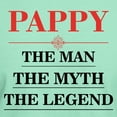 thumbnail image 3 of CafePress - Pappy – The Man The Myth The Legend T Shirt - Men's Classic Graphic Cotton T-Shirt, 3 of 4
