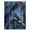 Dark Blue, variant on Navy Blue Marble Waterproof Fabric Shower Curtain, Modern Contemporary Art Waterproof Fabric Shower Curtain for Bathroom Curtains Bathtubs Hotel Washable Shower Curtains with 12 Hooks Small 36x72in