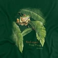 thumbnail image 2 of Wildlife T-Shirt Red Eyed Tree Frog Unisex Graphic Tee For Men & Women, 2 of 7