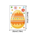 thumbnail image 3 of Ramiter Glass Sticker Decal Holiday Decorations Spring Kids Room Home Kitchen Decor, 3 of 5