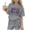 Gray, variant on BFHHYA Girls 4th of July Shorts Set Floral & Flag Print Short Sleeve Tee Elastic Waist Shorts Tween Summer 2-Piece Outfit 3-15 Y