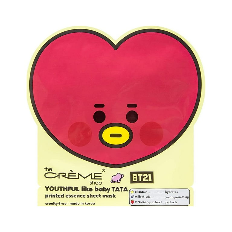 THE CREME SHOP BT21 BABY: Complete Printed Essence Sheet Mask - 8
