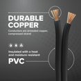 thumbnail image 2 of Cable THE CIMPLE CO de cobre aislado 14 AWG, 3 m, negro, 2 of 8