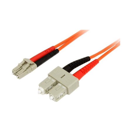 UPC: 0065030803014 | StarTech.com 1m Multimode 50/125 Duplex Fiber Patch Cable LC – SC