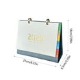 thumbnail image 3 of Desk Calendar 2025 - JAN - DEC 2025, 2025 Calendar, Large Desk Calendar 2025 with Corner Protectors, 12-Month Calendar with Reference Calendars, for Home & Office Organizing - Floral (17" x 12"), 3 of 6