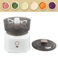 thumbnail image 1 of Picadora De Carne Eléctrica, Mini Procesador De Alimentos De Acero Inoxidable Con Cuchillas De Dos Niveles Para Verduras, Ajo, Nueces, Para Cocinar, Comida Para Bebés, Batidos, 1 of 7