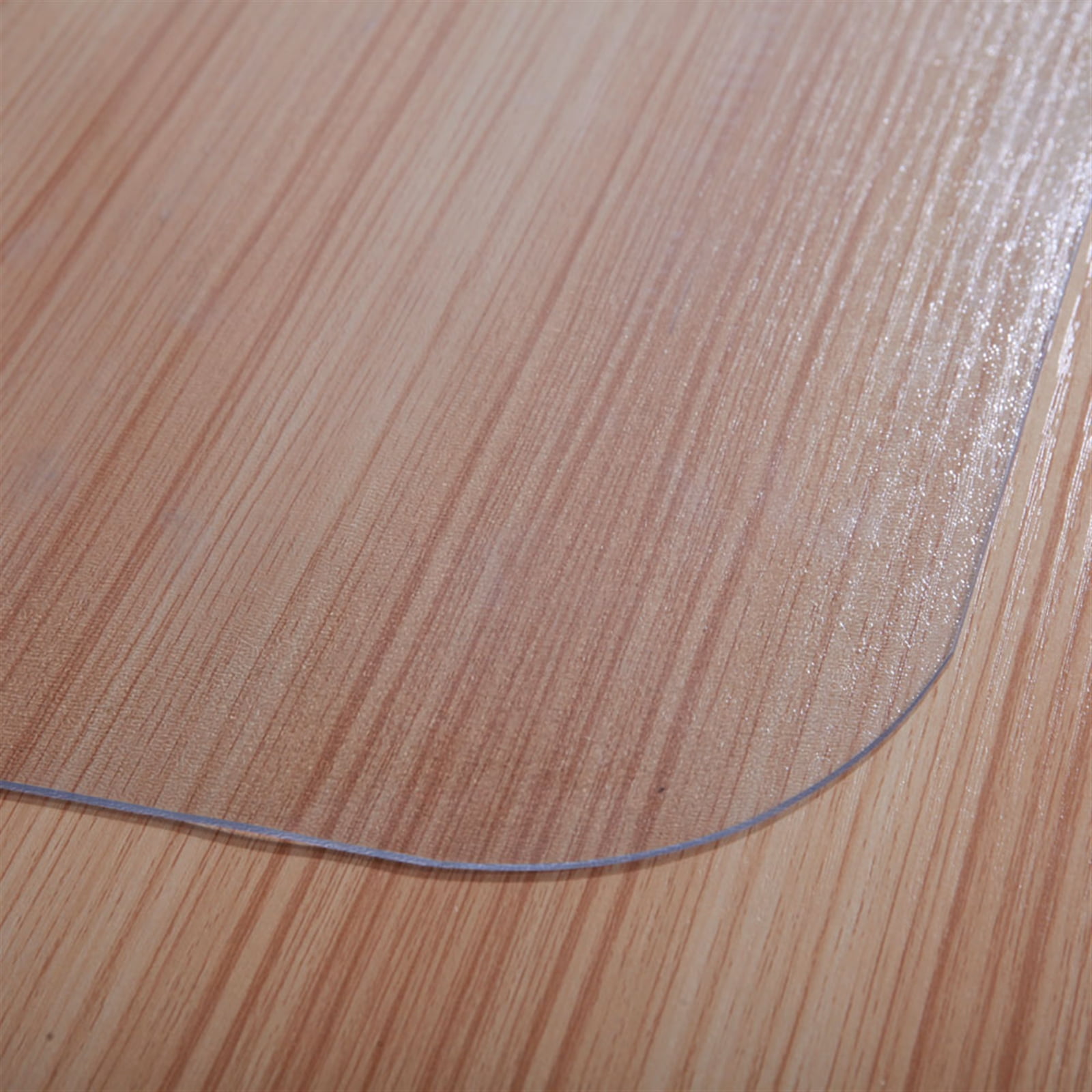 Transparent PVC Dull Polish Floor Mat, Anti Scratch Chair Floor Protector Mat, Smooth Glide Desk Chair Mat, Durable Thick PVC Mat, Suitable for Home Office Hard Floor Carpet Tiles Use