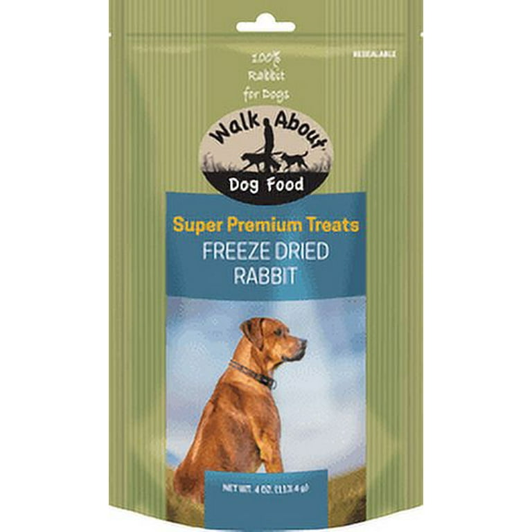 Walk About Freeze Dried Rabbit Dog Treats Walk About Freeze Dried Rabbit Dog Treats