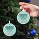 thumbnail image 5 of Adornos navideños de cristal marino | Colgantes hechos a mano con forma de copo de nieve | Regalo de recuerdo de amistad | Decoración navideña acrílica 2D para el hogar, 5 of 6