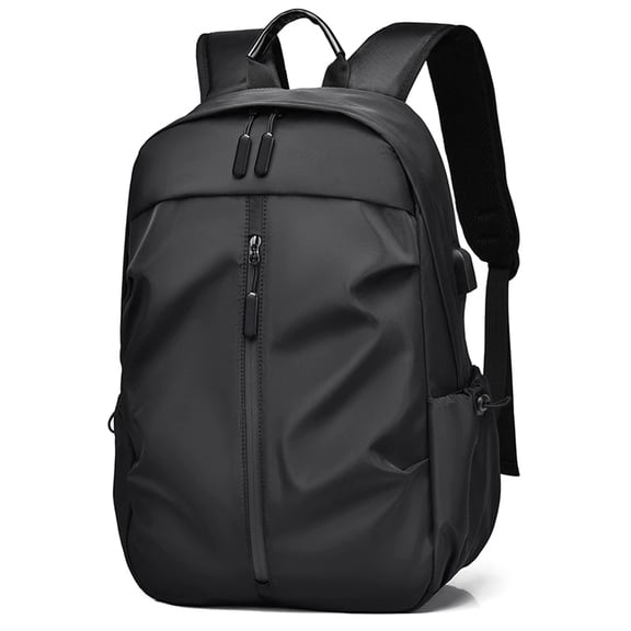 Supershield Waterproof Business Backpack – 15.6 Inch Laptop Backpack for Men with USB Charging Port, Slim Commuter Work & School Bag