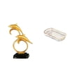 thumbnail image 1 of Figura de delfín,Colección de adornos de escritorio con figuras de delfines,Bandeja de almacenamiento,Bandeja rectangular para servir,bandeja para postres y frutas de cocina,Bandeja, 1 of 8