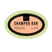 The Black Travel Box Shampoo Bar, 75g