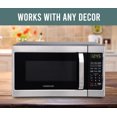 Farberware Classic 0.7 Cu. ft. 700-Watt Microwave Oven, Brushed Stainless, FMO07AHTBKJ - image 2 of 7