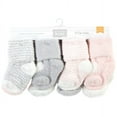 thumbnail image 2 of Hudson Baby Infant Girl Cozy Chenille Newborn and Terry Socks, Pink Heart, 12-24 Months, 2 of 6