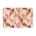 Bathroom Rugs Mat Ice Cream No.J9012 Entryway Indoor Door Mat Kitchen Bedroom Rugs Mat for