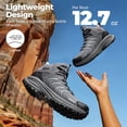 thumbnail image 4 of NORTIV 8 Women's Hiking Boots waterproof Lightweight Outdoor Trekking Non Slip Comfortable Camping Ankle breathable Boot Armadillo FieldLite, 4 of 10