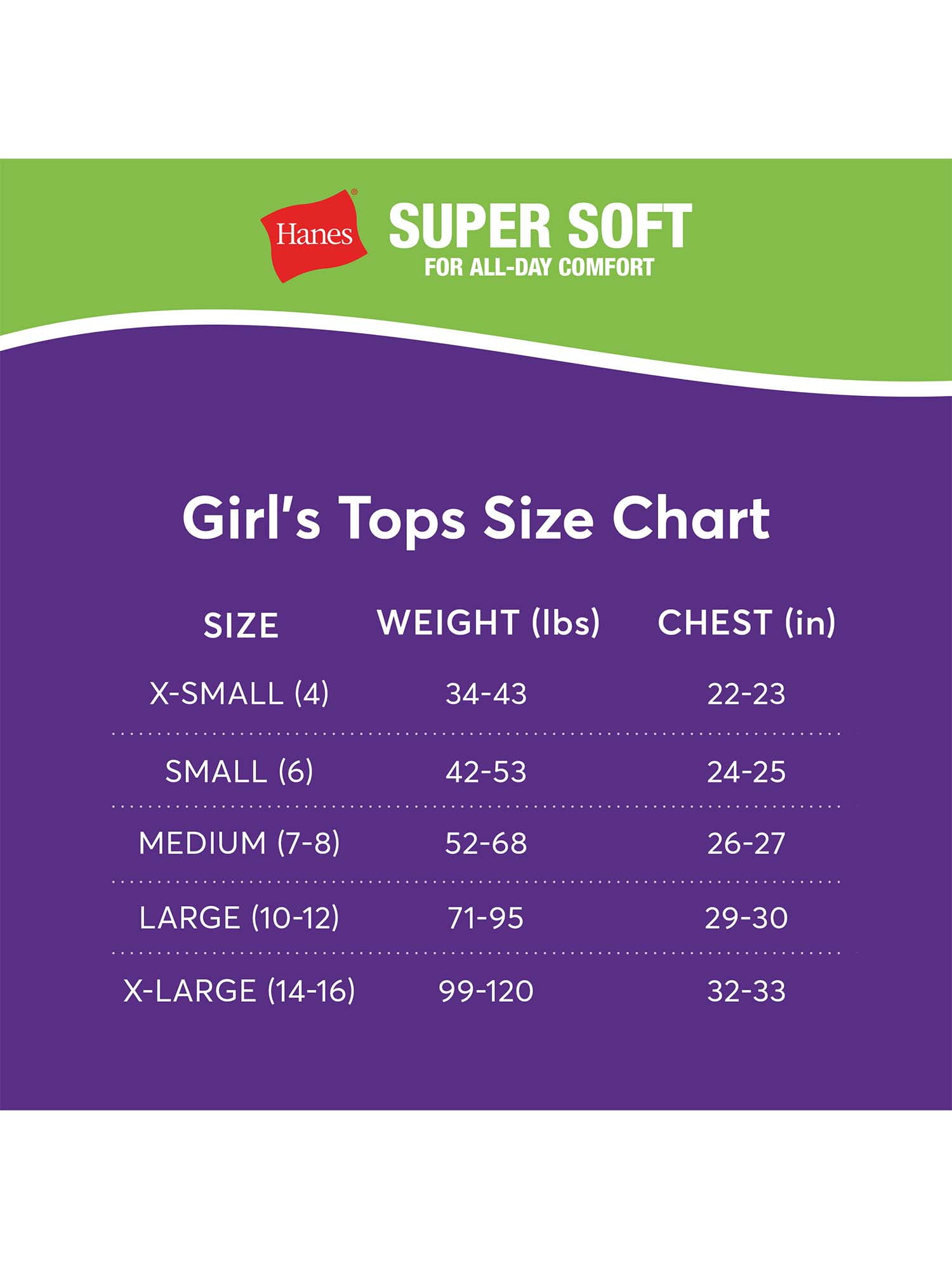 Hanes Camis Breathable Cotton Fabric, 10-Pack (Girls)