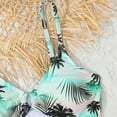 thumbnail image 6 of Gerichy Toddler Girl Swimsuit,Girls Bathing Suit Kids Child Girls 3 Piece Swimsuits Bathing Suit Bikini Tops Underpants Print Skirt Swimwear Set, 6 of 8