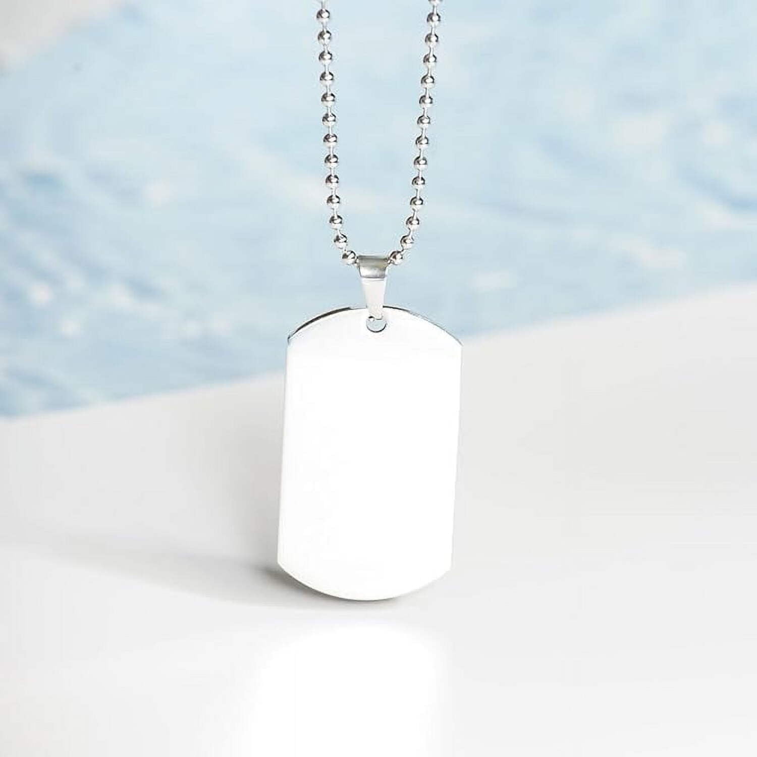 Christian Nonna Gifts, Let all that you do be done in love, Bible Verse Scripture Silver Dog Tag, Baptism Confirmation Gifts for Nonna