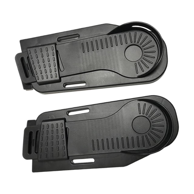 relayinert Machine d'Aviron Multifonction Pédales PP Accessoires Réglables Gym pour Sports