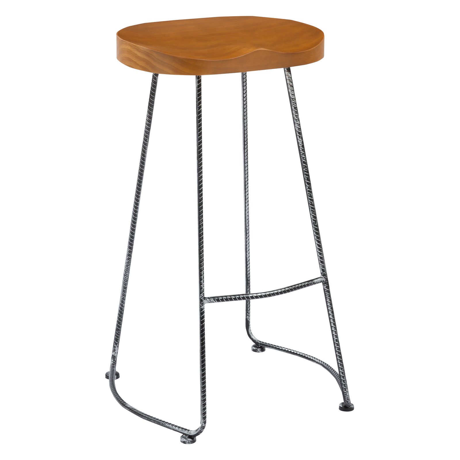 BTExpert Industrial 30 in. Tractor Seat Bar Stool Set of 2